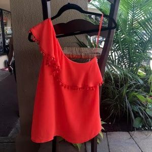 Tank in Electric Coral
